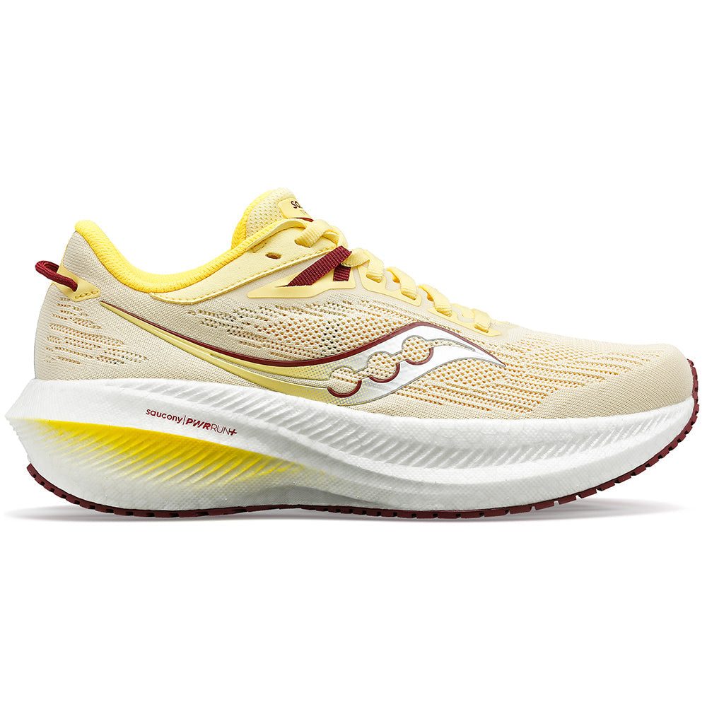 Women's Saucony Triumph 21, Glow/Sundown, 7 B Medium