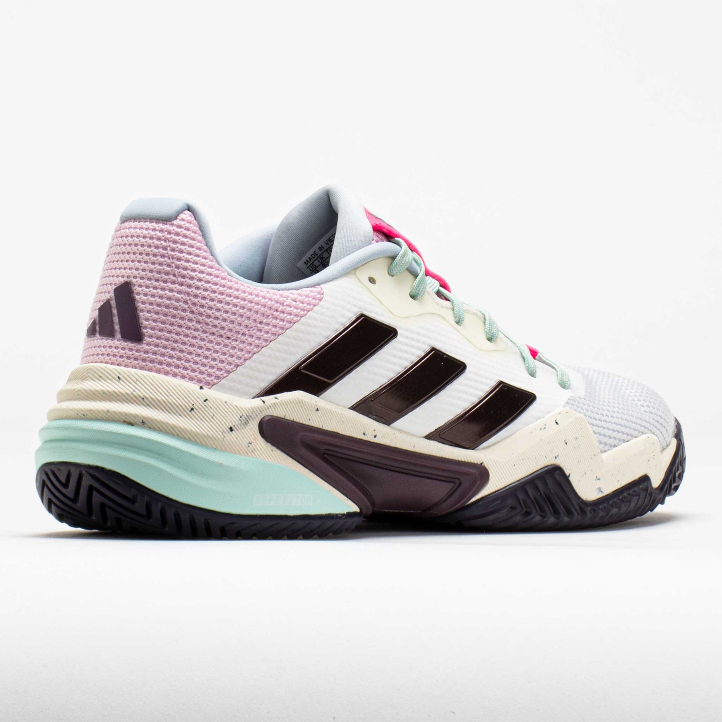 adidas Barricade 13 Men's Crystal White/Aurora Metallic/Semi-Green