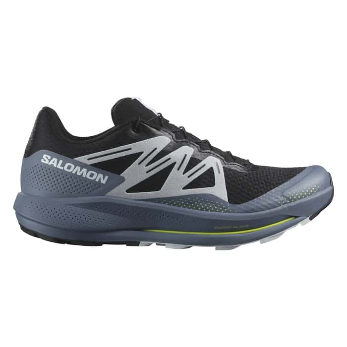 Men's Salomon Pulsar Trail, Black/China Blue/Arctic Ice, 10.5 D Medium