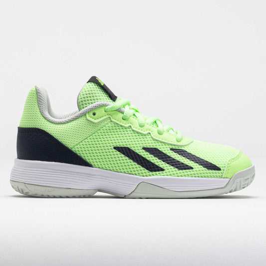 adidas Courtflash Junior  Green Spark/Aurora Black/Lucid Lemon